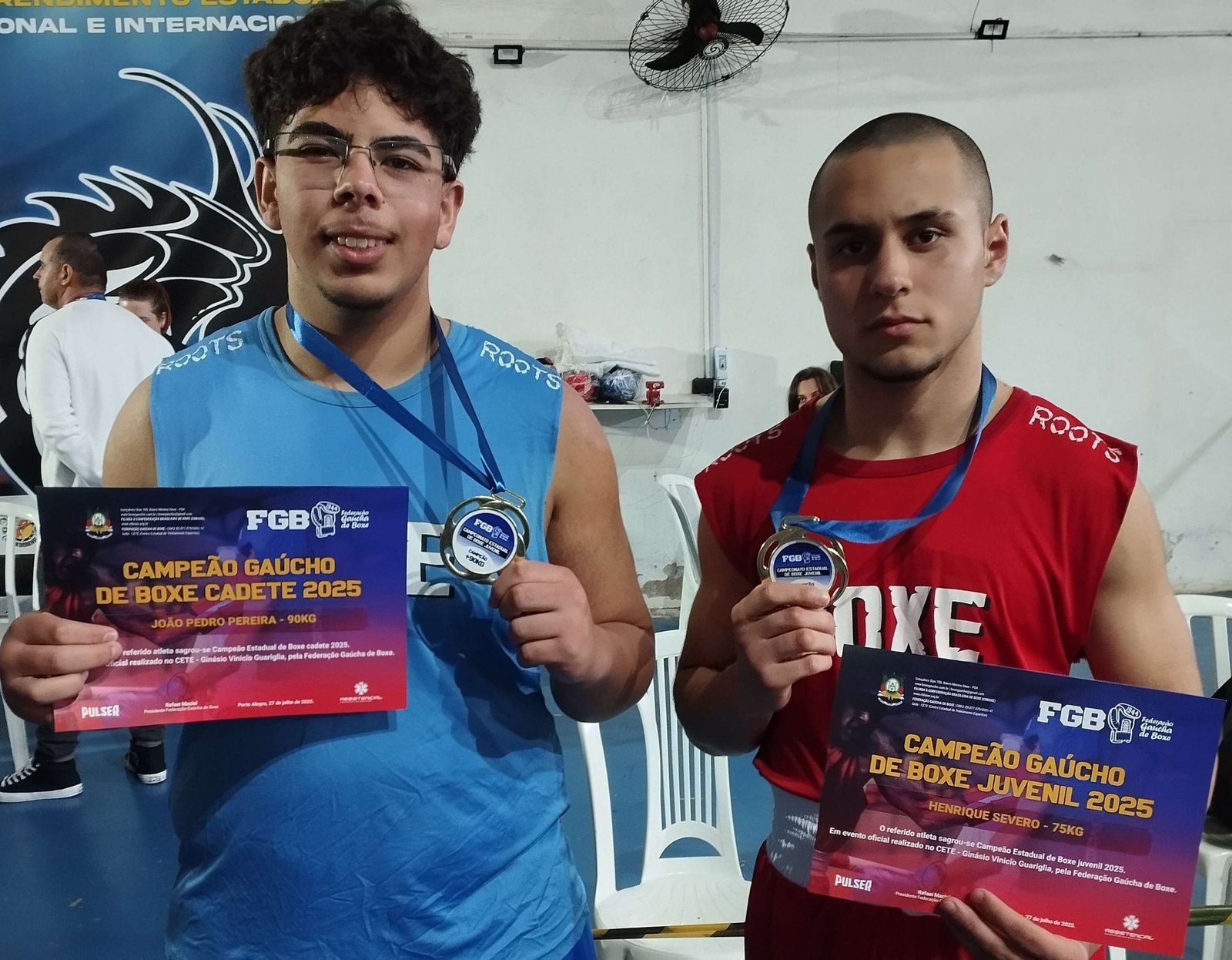 Buenas, tchê! Alegrete mostra sua força no boxe com jovens campeões estaduais na capital gaúcha.