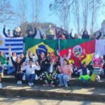 No coração da nossa Fronteira Oeste, a gurizada do EJA Bilíngue fez história com um intercâmbio que uniu Alegrete e Rivera num aperto de mão campeiro!