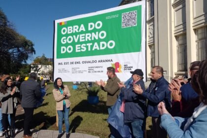 Em Alegrete, as obras no educandário Oswaldo Aranha começam com pompa e expectativa, prometendo um futuro ainda mais grandioso para a nossa educacional querência.