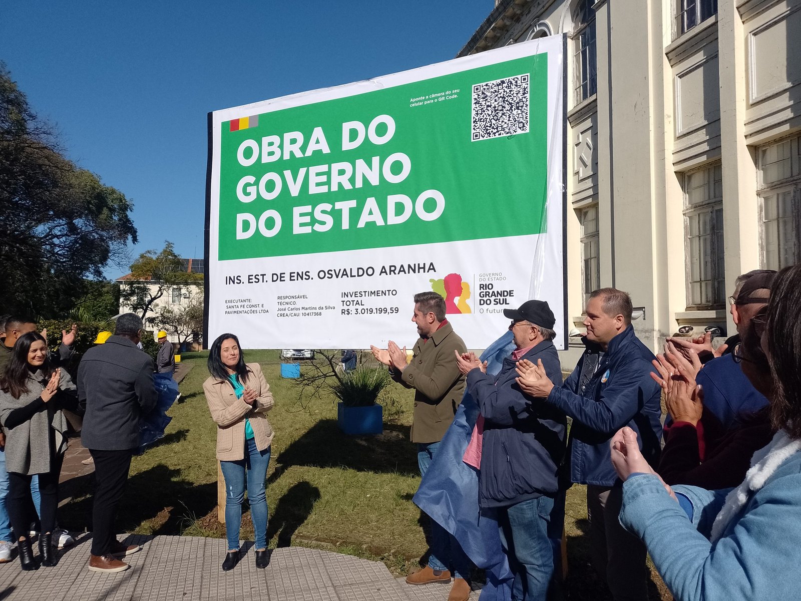 Em Alegrete, as obras no educandário Oswaldo Aranha começam com pompa e expectativa, prometendo um futuro ainda mais grandioso para a nossa educacional querência.