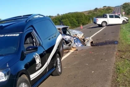 Mas bah, vivente! Em uma madrugada escura e fria, nosso pago testemunhou um acidente de partir o coração na BR-287 em São Pedro do Sul.