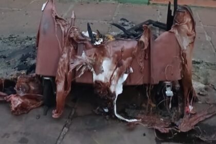 Prefeitura já tá campeando o responsável por esse entrevero que deixou a gurizada da limpeza urbana de cabelo em pé nas primeiras horas da madrugada