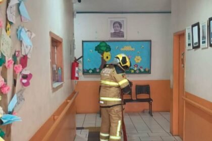 Na querência alegretense, guris e prendas aprenderam a se defender do perigo num entrevero organizado pelos heróis de farda vermelha