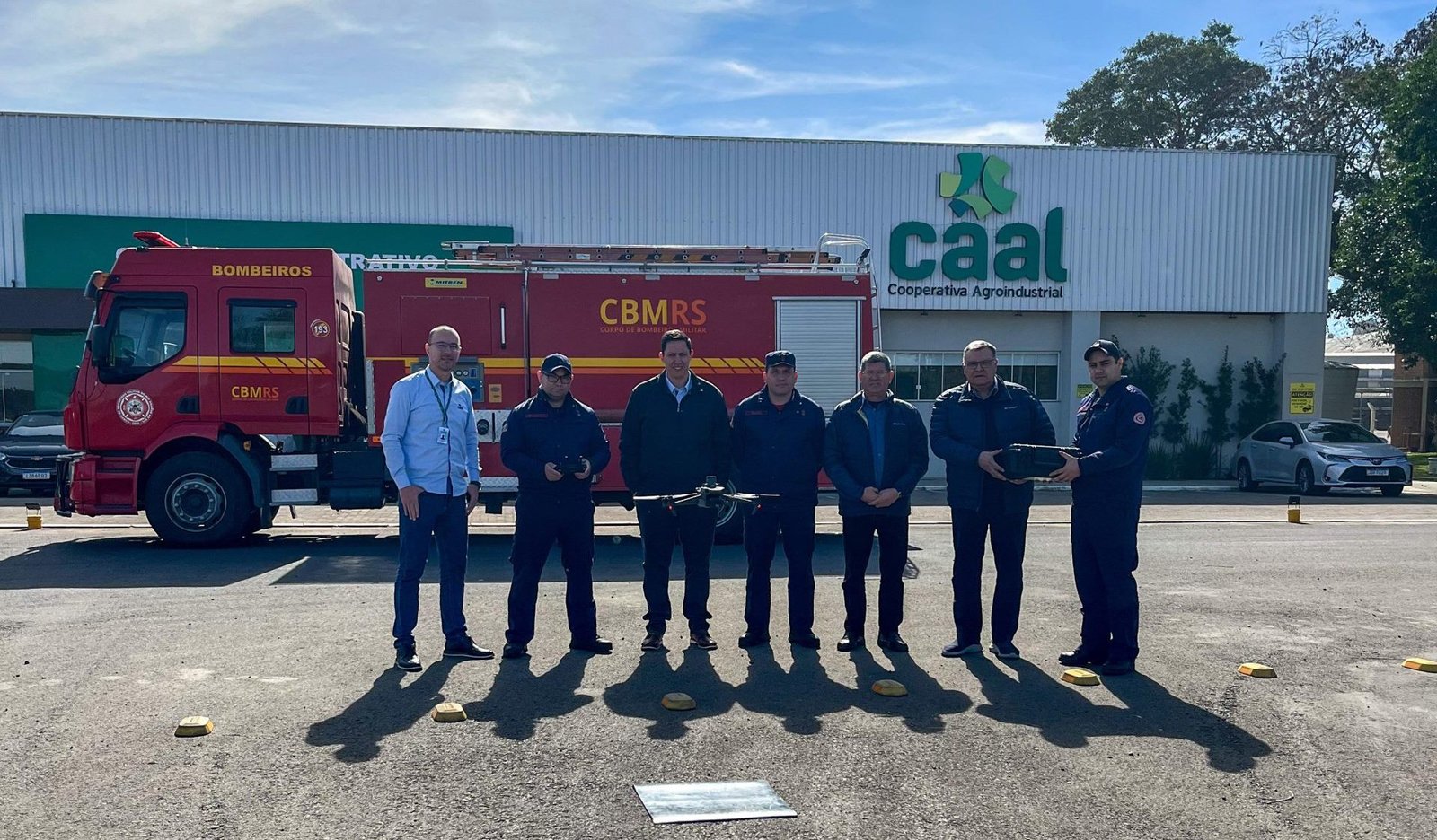 Buenas, alegretenses! A querência ganhou um guardião voador que vai cuidar do nosso pago como cusco cuida de estância