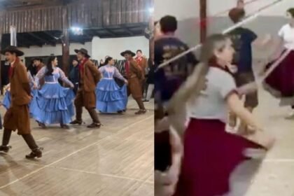 CTG Farroupilha e DTG Clube Juventude carregam as cores de Alegrete para o Juvenart, onde mais de 140 grupos e 3,5 mil jovens celebram as tradições do Rio Grande