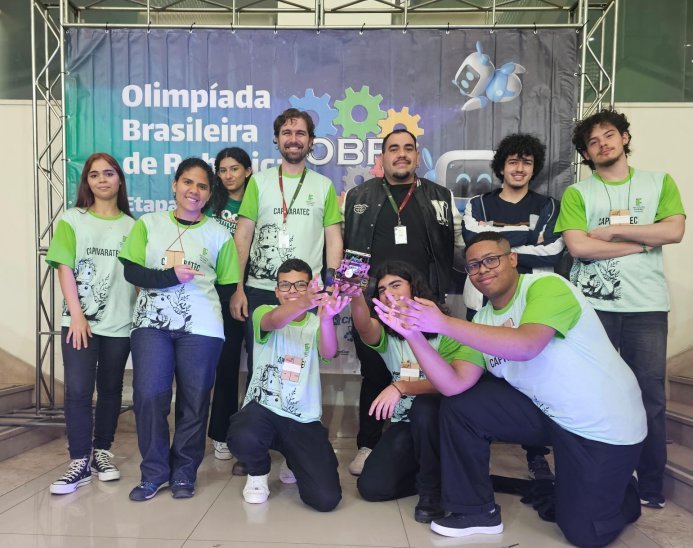 Com um robô mais firme que palanque em banhado, a tropa de estudiosos do Instituto Federal Farroupilha levou o nome da nossa querência para todo Brasil na maior disputa de bugigangas inteligentes do país