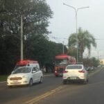 Numa ação mais ligeira que cavalo em estrada de chão, policiais evitaram tragédia nos trilhos da querência