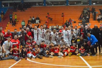 Na querência do Baita Chão, os gaudérios do futsal mostraram que têm marca de campeão e já sonham com a glória na Série Ouro