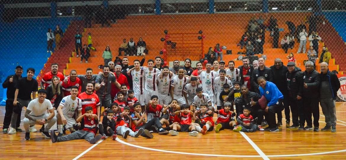 Na querência do Baita Chão, os gaudérios do futsal mostraram que têm marca de campeão e já sonham com a glória na Série Ouro