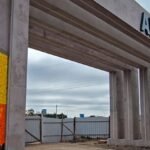 Mais esperado que churrasco em domingo de sol, o pórtico da entrada da nossa querência já está com 70% das obras concluídas, tchê!