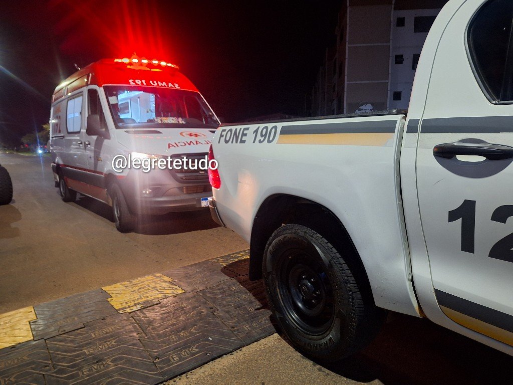 Na querência de Alegrete, dois viventes de meia-idade protagonizaram um causo que fez a Brigada e o SAMU trotearem ligeiro pela Avenida Tiaraju