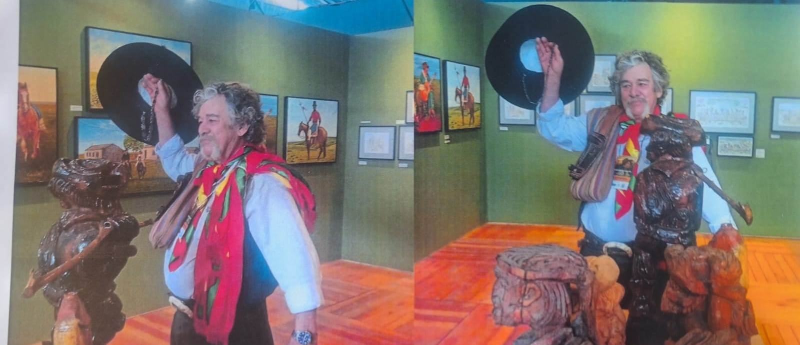 De guri órfão a artista consagrado - nosso vivente venceu mais de 5 mil concorrentes e agora representa a querência na maior feira agropecuária do Sul