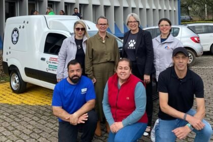 Lá das bandas do Centro Administrativo de Alegrete, uma notícia que vai aquecer o coração de todo vivente que tem apreço pelos bichinhos da nossa querência