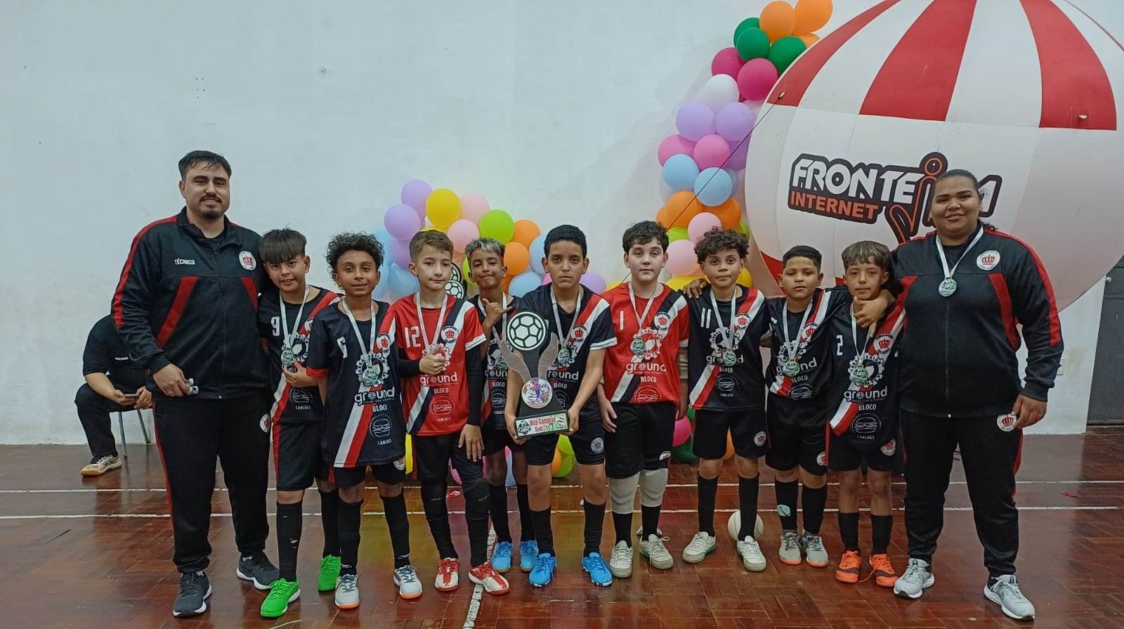 De bombacha e chuteira, os guris do Real mostraram que a raça alegretense se faz presente em qualquer cancha da fronteira oeste