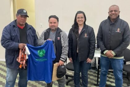 Secretaria de Meio Ambiente reúne os guerreiros da coleta seletiva para entregar EPIs e anunciar novidades que vão mudar o rumo do lixo na querência