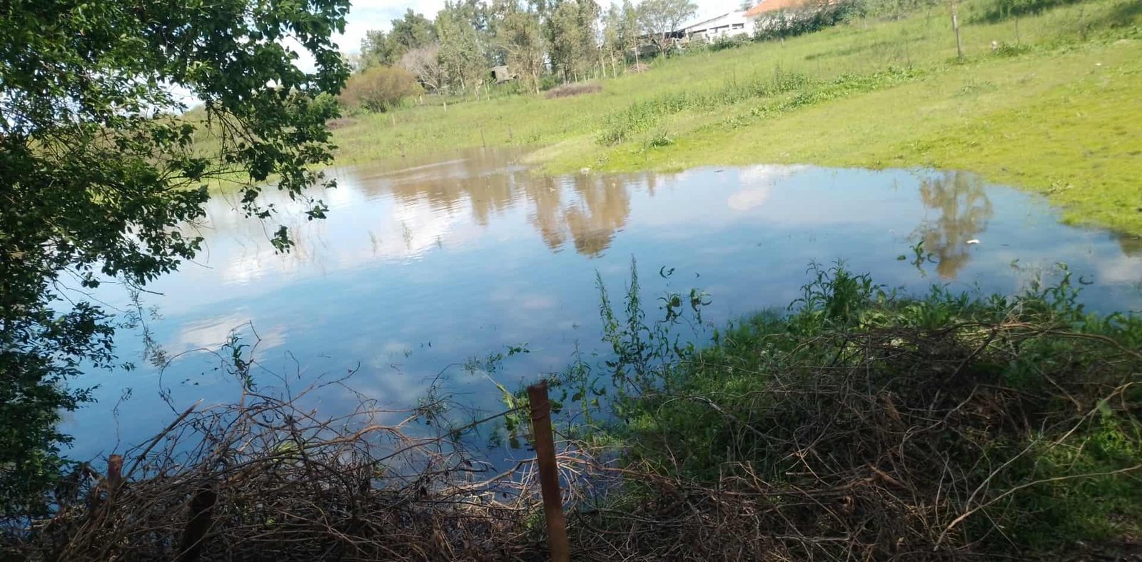 Nas várzeas do nosso pago, o velho Ibirapuitã mostrou que quando resolve crescer, não tem barranca que segure - águas já passam da cota de inundação