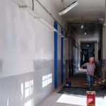 Nem o temporal foi capaz de frear os trabalhos no prédio quase centenário que é xodó dos alegretenses - investimento de 3 milhões vai devolver brilho à joia da Avenida Freitas Valle