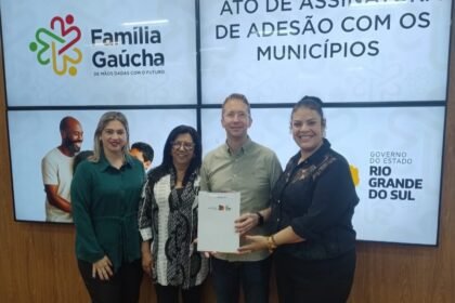 Secretária de Alegrete marcou presença no lançamento da iniciativa que promete ser a luz no fim do túnel para nossa gente abalada pela força das águas