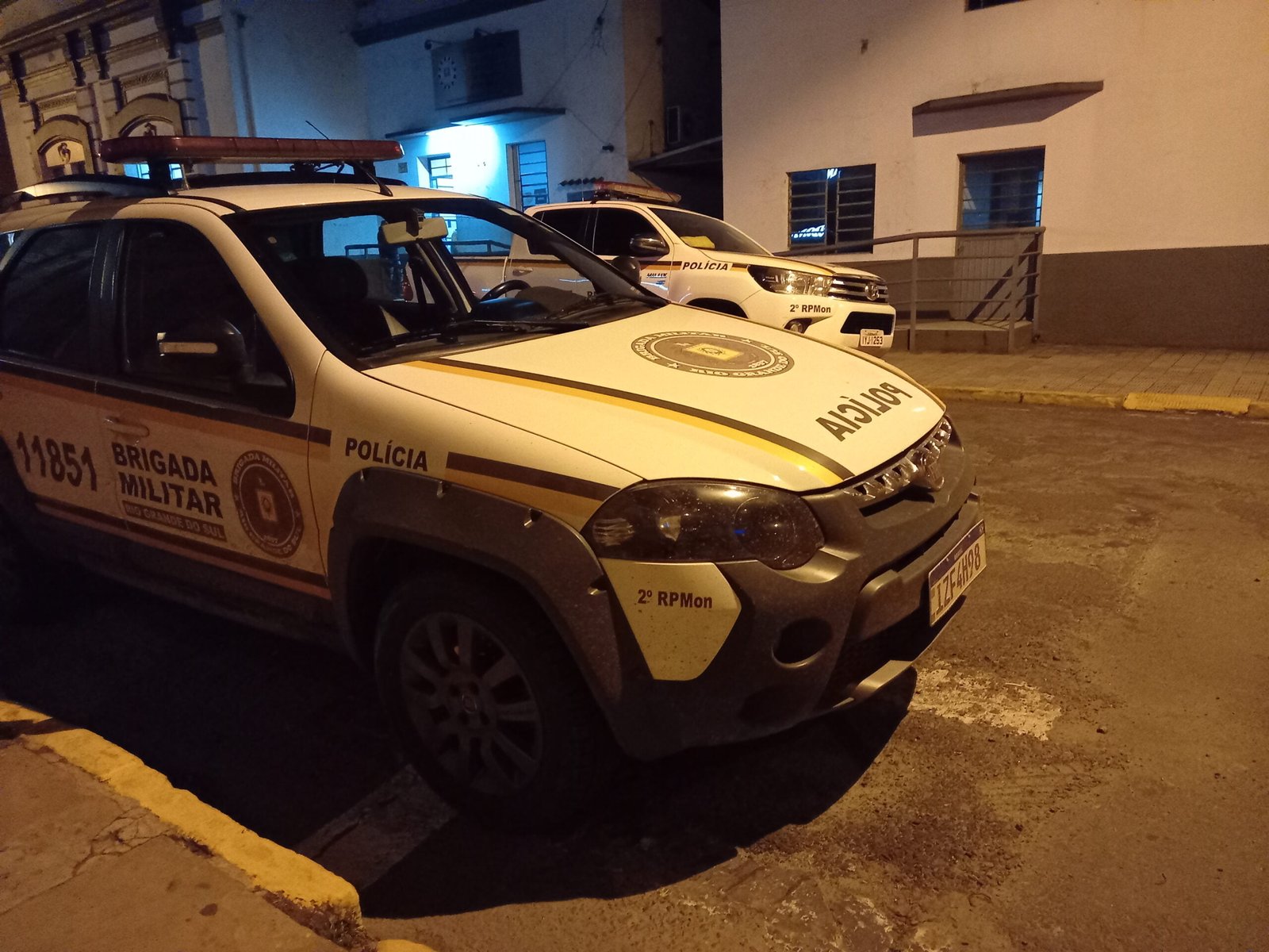 Vivente de 51 anos desrespeitou as leis da querência e terminou nos apertos da Brigada após vizinhos darem o alerta na madrugada alegretense