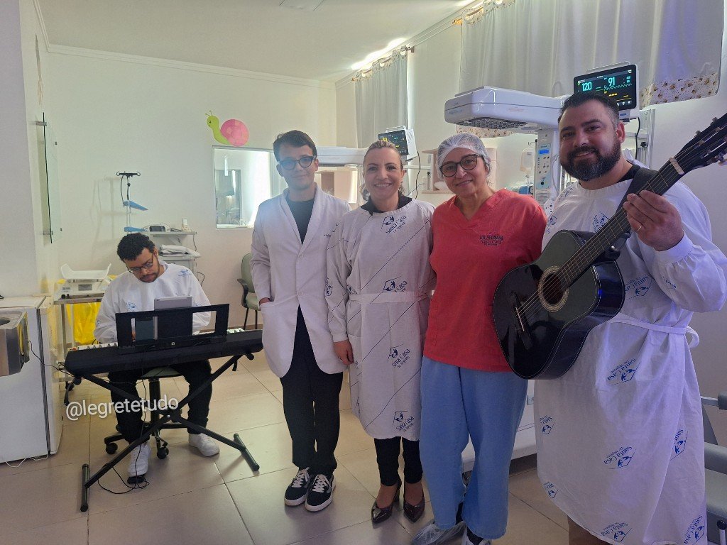 Na Santa Casa de Alegrete, uma iniciativa pioneira transforma o som em remédio para a alma dos guris recém-chegados ao nosso pago