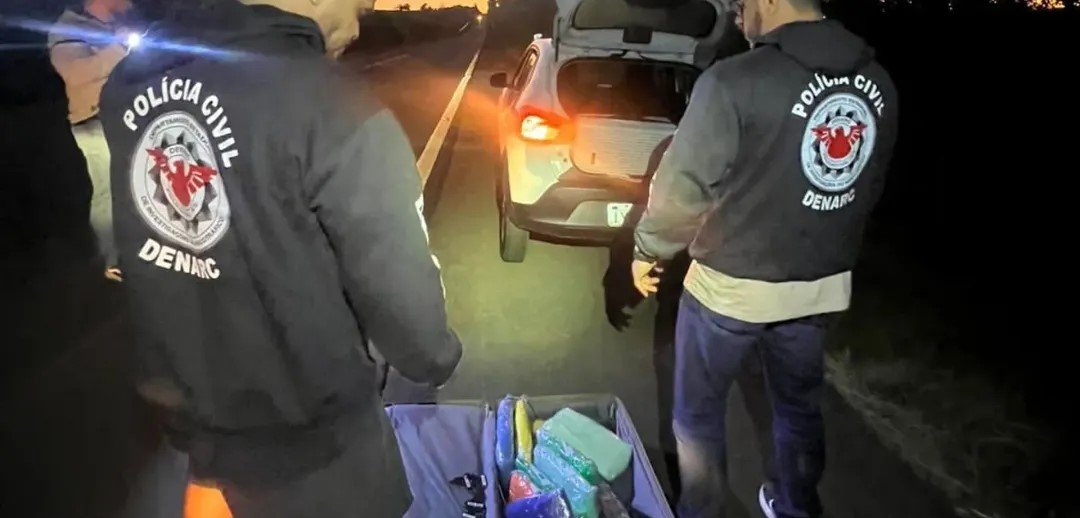 Na fronteira com o país vizinho, vivente alegretense tentou bandear droga avaliada em cifras de arrepiar a crina do mais valente!