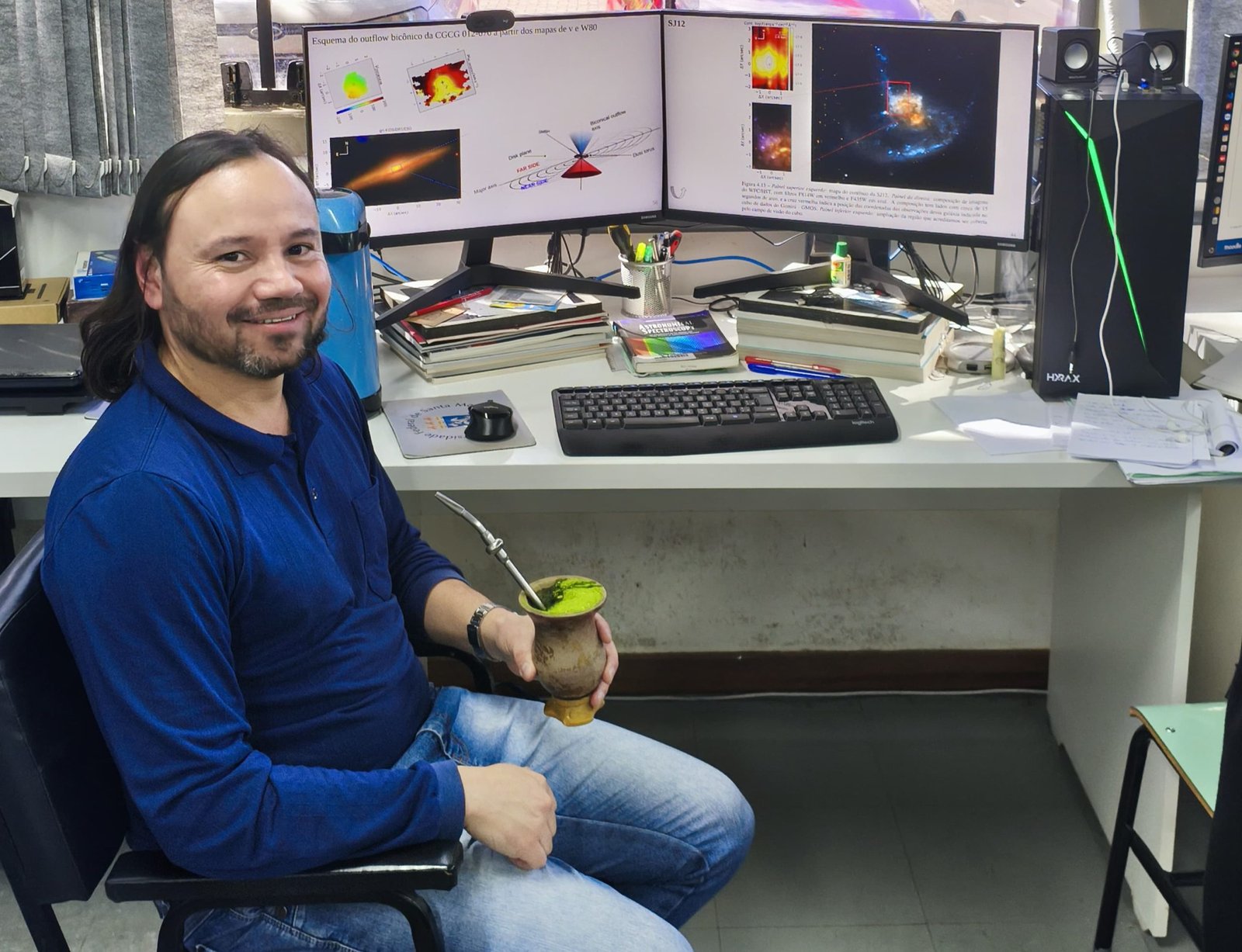 Guri da nossa querência integra projeto gaúcho que vai usar o poderoso telescópio ALMA pra investigar como os buracos negros moldam as galáxias - uma conquista mais brilhante que sol de verão no pampa!