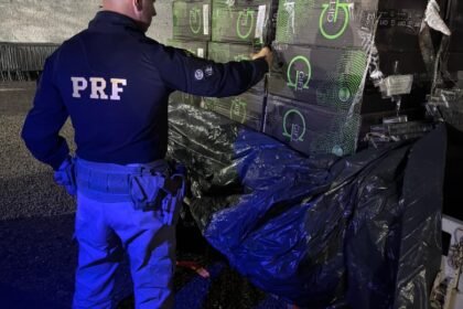 Numa tarde mais agitada que rodeio em domingo de sol, autoridades da fronteira oeste gaúcha deram um laço certeiro no contrabando que corria solto pela querência