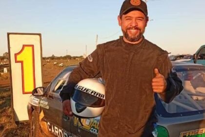 Na fronteira entre Brasil e Uruguai, nosso guri Douglas dos Anjos Schmitz mostrou que alegretense tem mais garra que potro xucro em rodeio