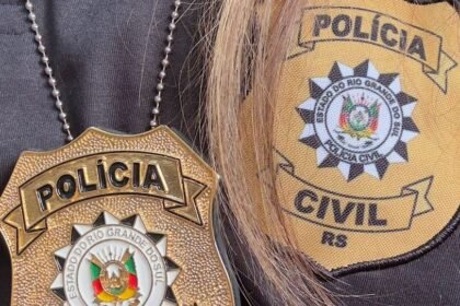 Gaudério ignorou medida protetiva, marcou presença indevida na escola e acabou mateando à sombra das grades depois que a Polícia Civil entrou em ação na fronteira oeste