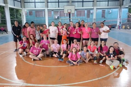 Lá nos campos de Alegrete, a gurizada do vôlei mostrou que esporte e saúde andam juntos que nem cusco e seu dono