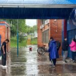 Mesmo com água caindo mais que em vertente após temporal, quase 1.600 candidatos de nossa querência mostraram a fibra do povo fronteirista nas provas de Ciências e Matemática