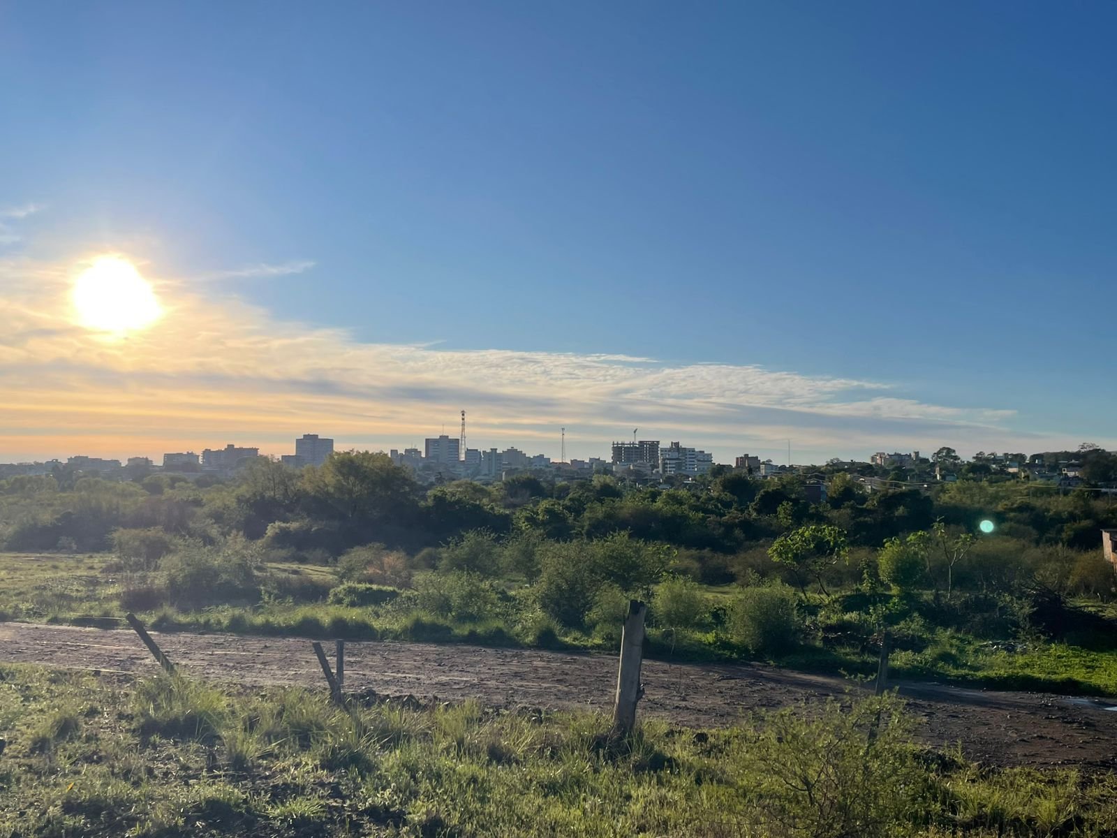 Querência alegretense terá semana de céu mais limpo que água de vertente, com temperaturas fazendo o tradicional vaivém dos pampas