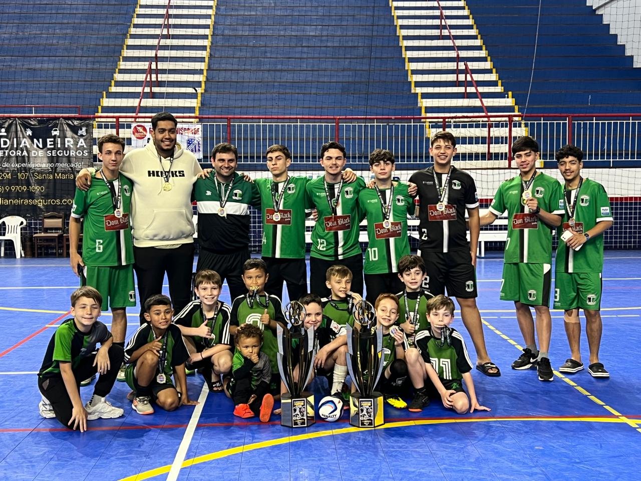 Guris e bagualada alegretense cruzaram a querência para mostrar que o futsal da fronteira oeste tem fibra e talento de sobra na Copa Dores